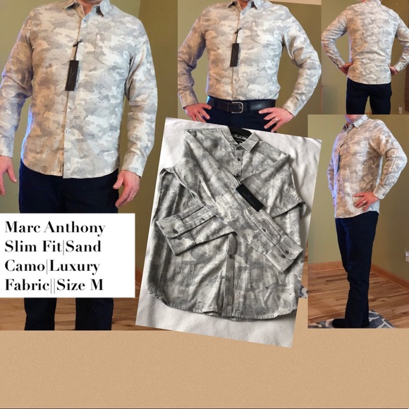 marc anthony shirts slim fit